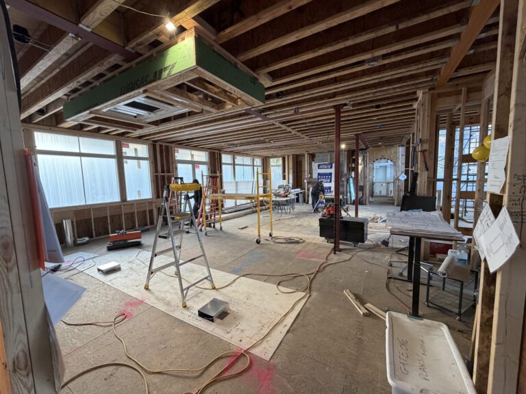 hvac units being installed on residential new construction custom home